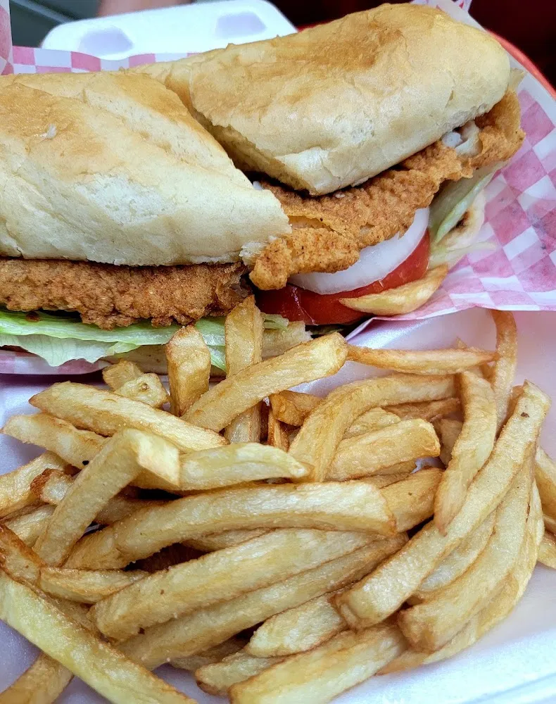 Catfish Hoagie Sandwich