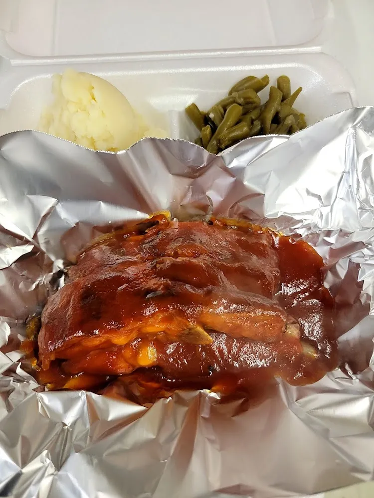 Smoked BBQ Rib Dinner