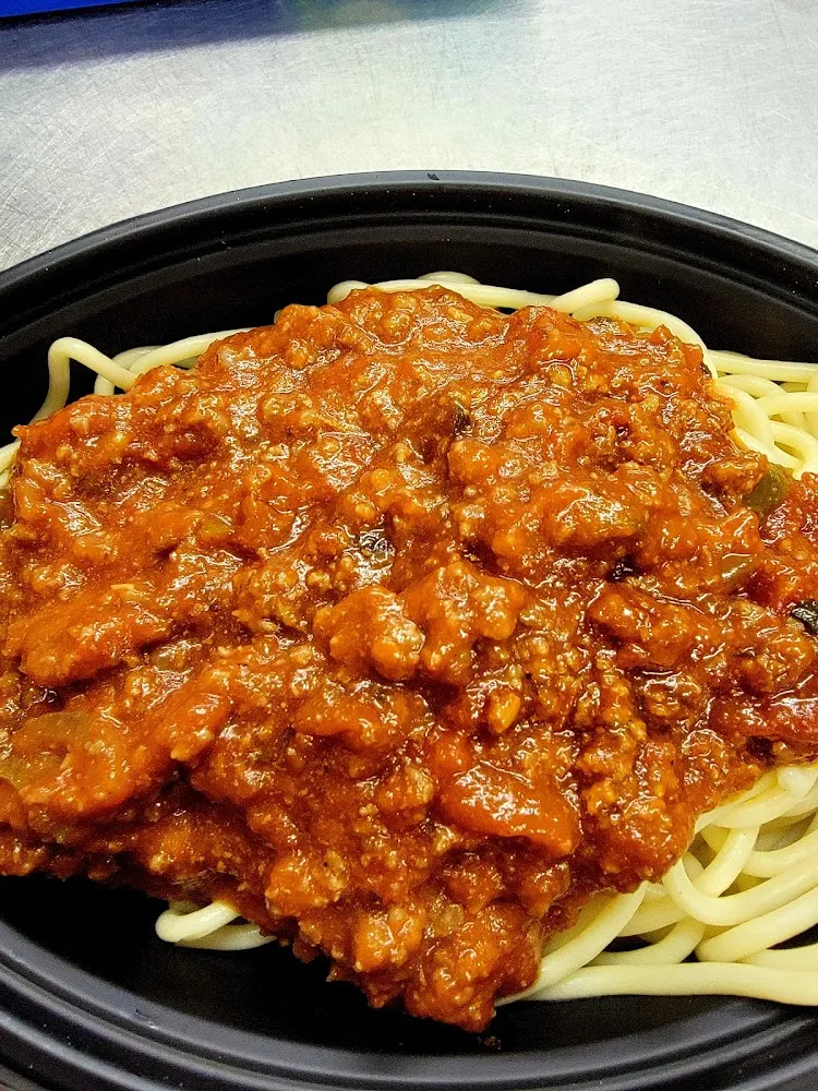 Spaghetti with Homemade Meat Sauce